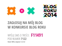 Głosujcie na FRAJDĘ w konkursie BLOG ROKU 2014
