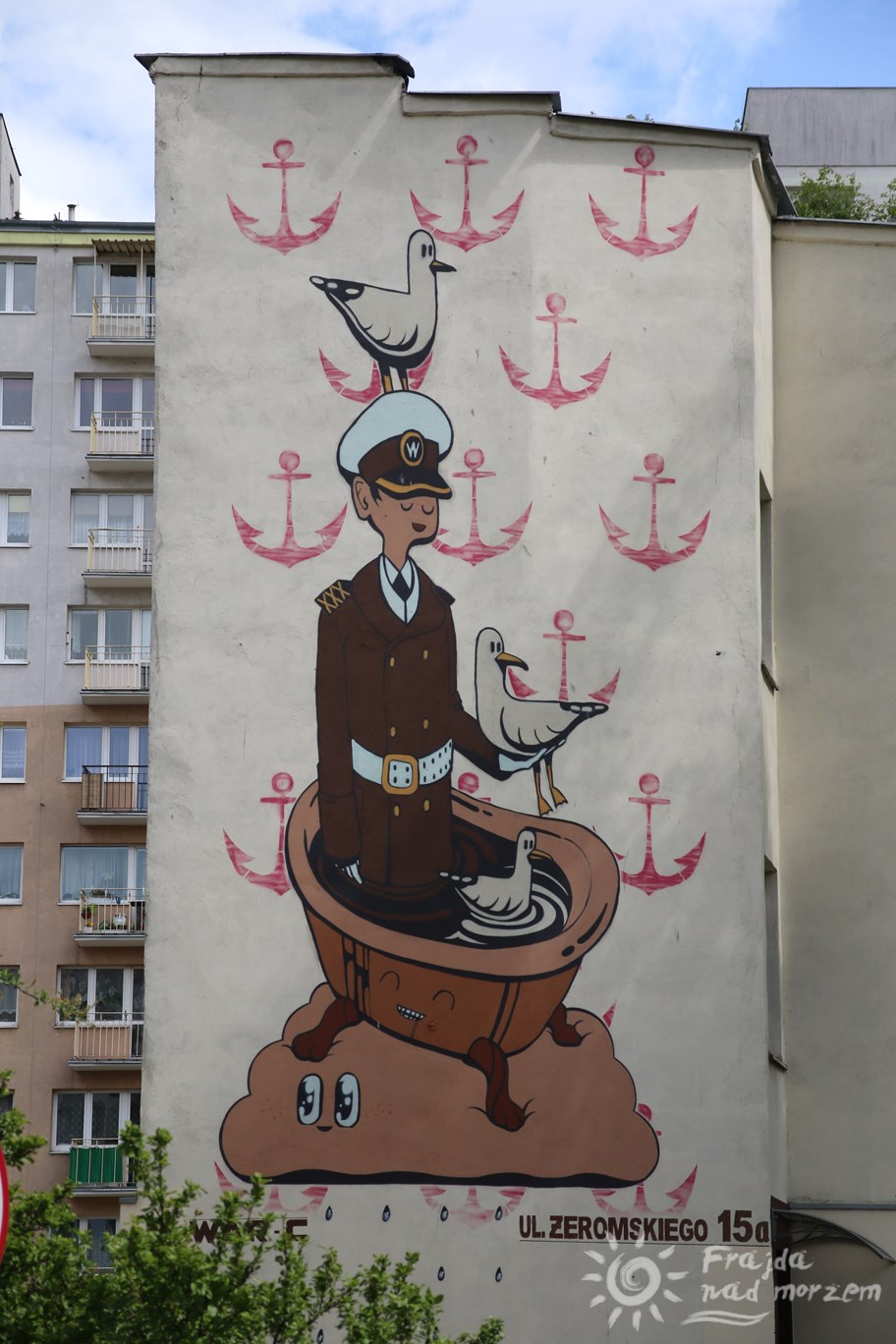 Gdyński mural - War -C