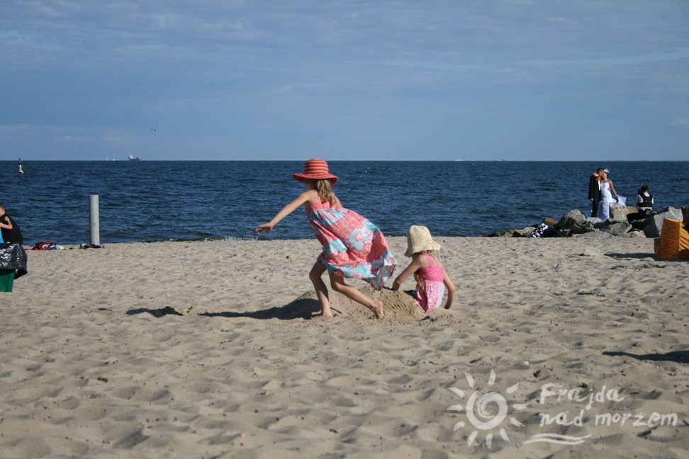 Zabawy na plaży