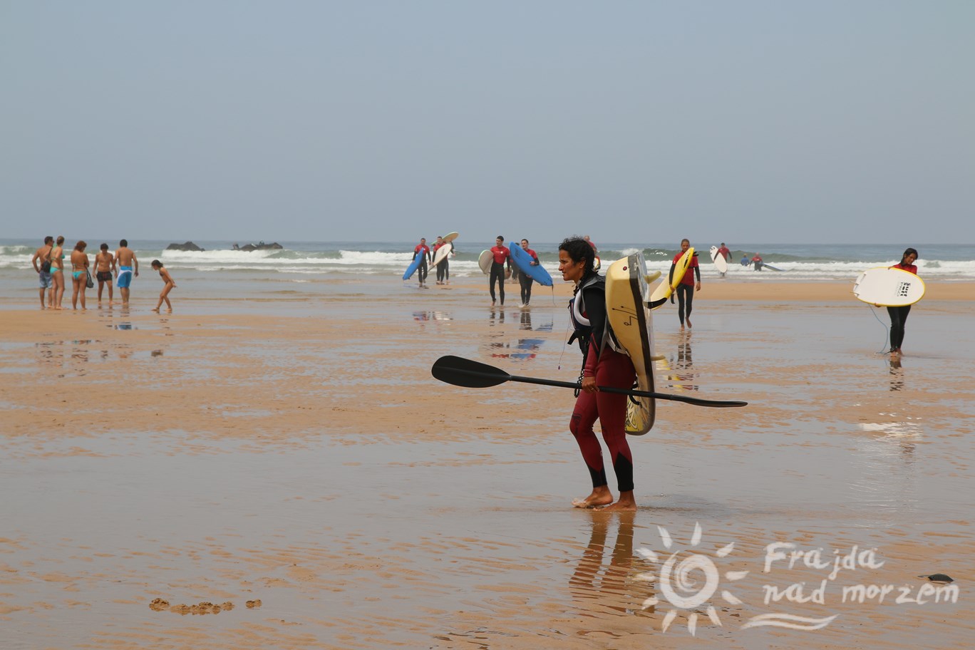 Dzień na surfingu