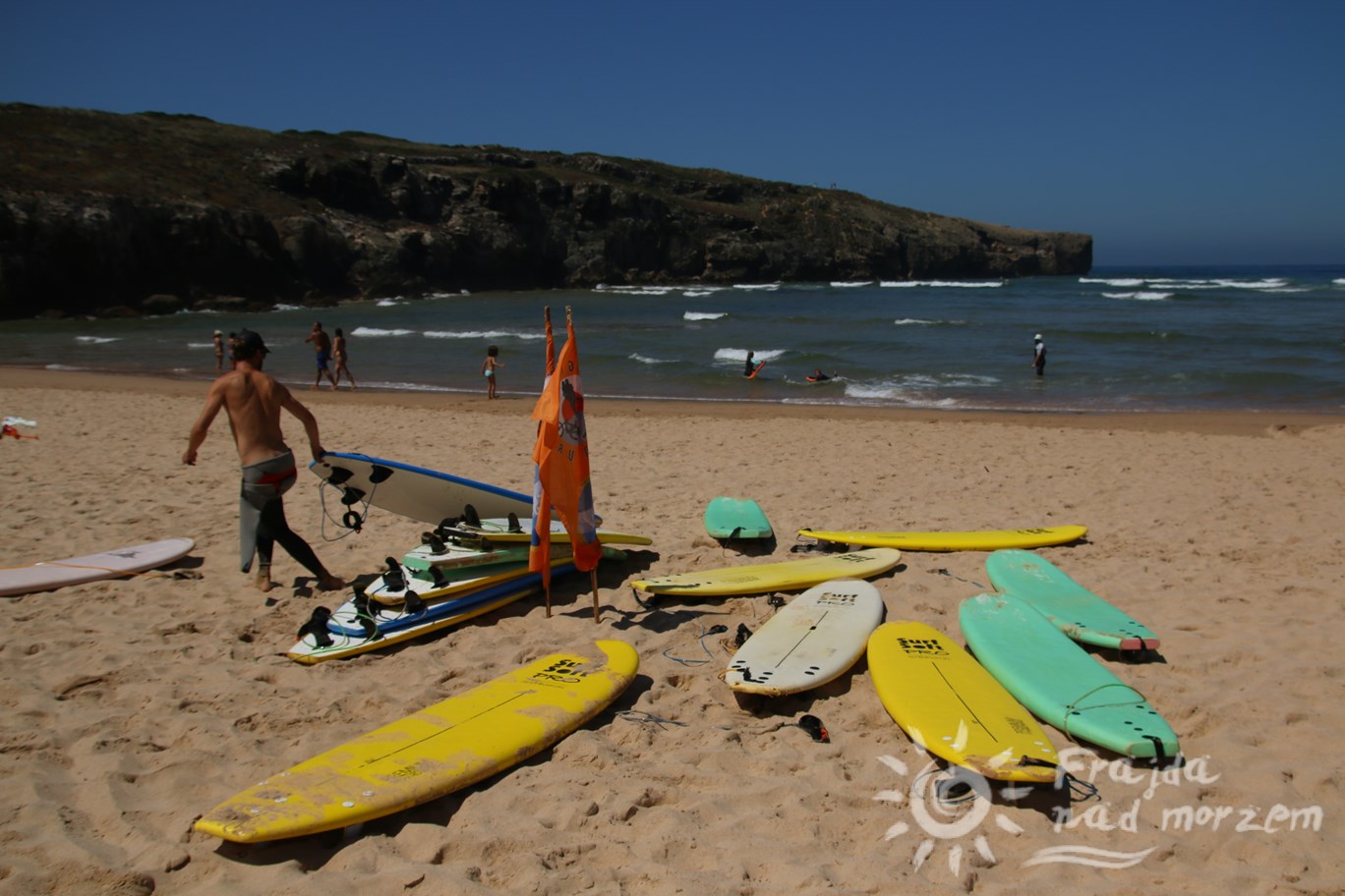 Dzień na surfingu